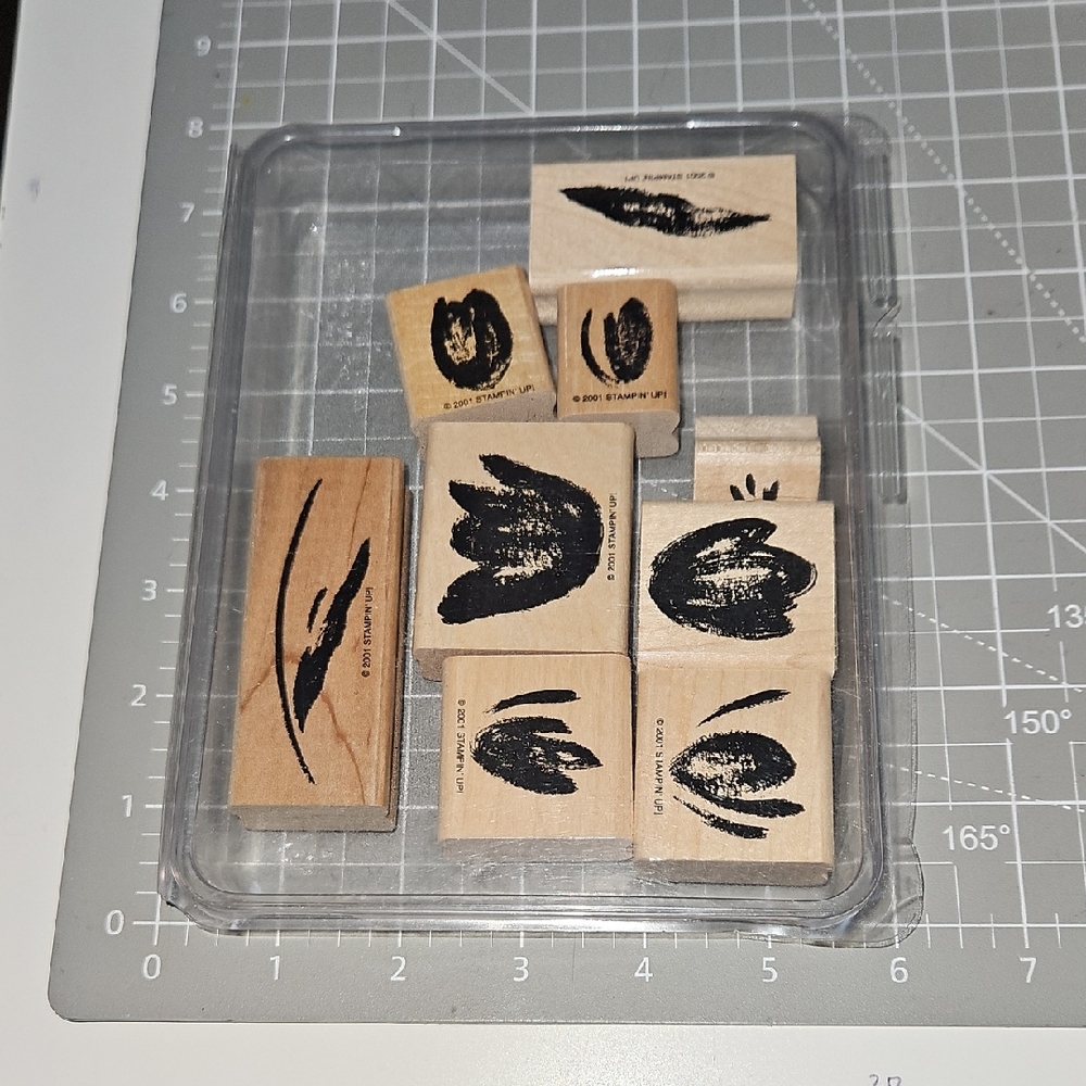 Terrific Tulips Rubber Stamp set